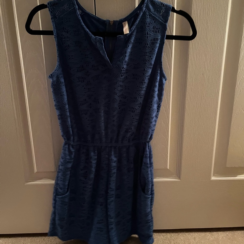 Blue Romper
